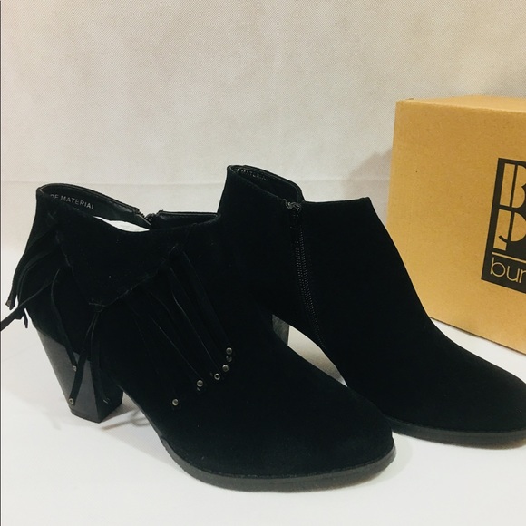 Bumper Shoes - Bumper Women’s Sierra Black Booties Size 10